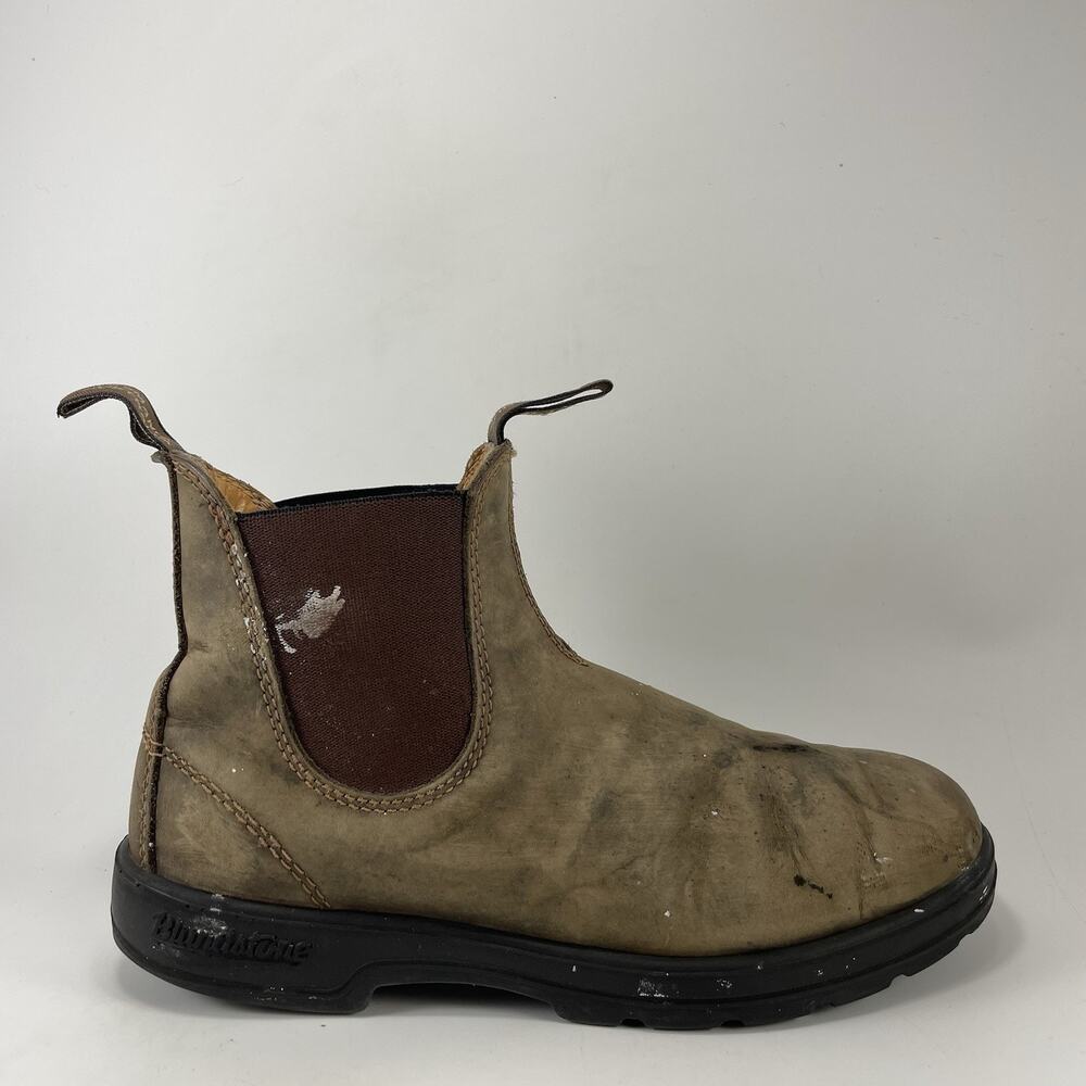 Blundstone 585 Classics Womens Size 9, AU 6 Rustic Brown Leather Chelsea Boots